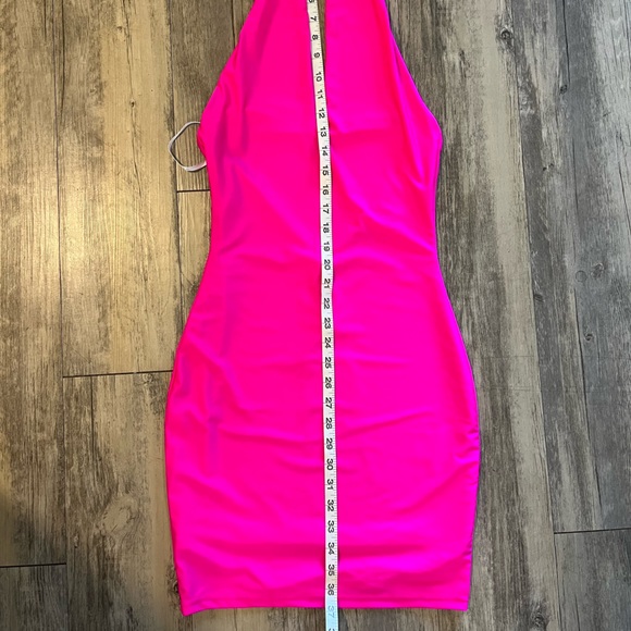 NWT Superdown halter double lined barbie minidress - Picture 6 of 7